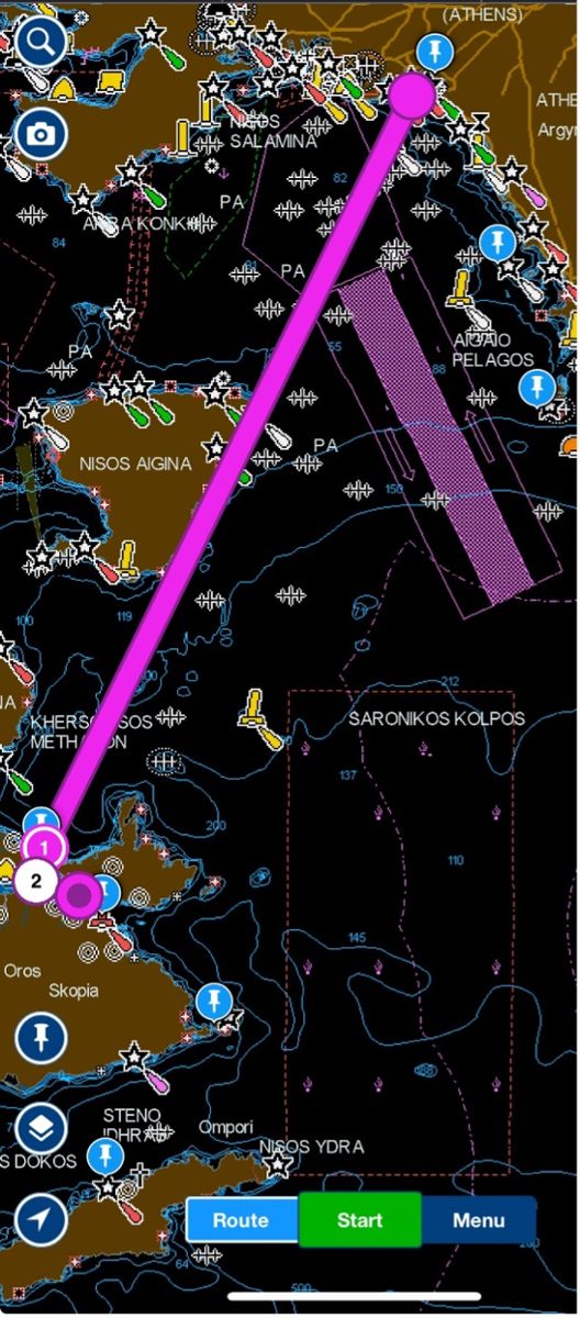 Etappe 1: Faliro nach Poros